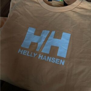 Helly Hansen Size M Peachy Orange Crew Neck